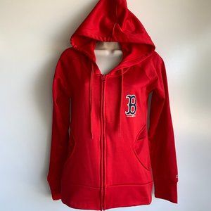 champion red moletom com capuz women's